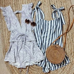Beach Riot Pants - Beach Riot Zoey Romper Beach Riot Pants - Beach Riot Zoey Romper